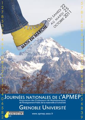 Affiche des Journées Nationales de Grenoble 2011