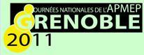 logo des journees nationales de grenoble 2011
