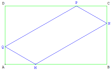parallelogramme dans un rectangle - copyright Patrice Debart 2011