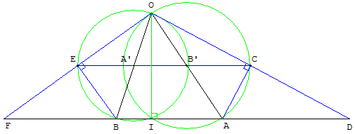 deux triangles rectangles exterieurs au triangle boa - copyright Patrice Debart 2004