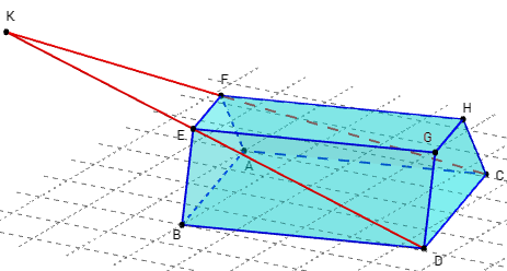 geogebra 3d - diagonales des faces non parallèles du prisme - copyright Patrice Debart 2015
