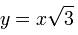y = xrac(3)