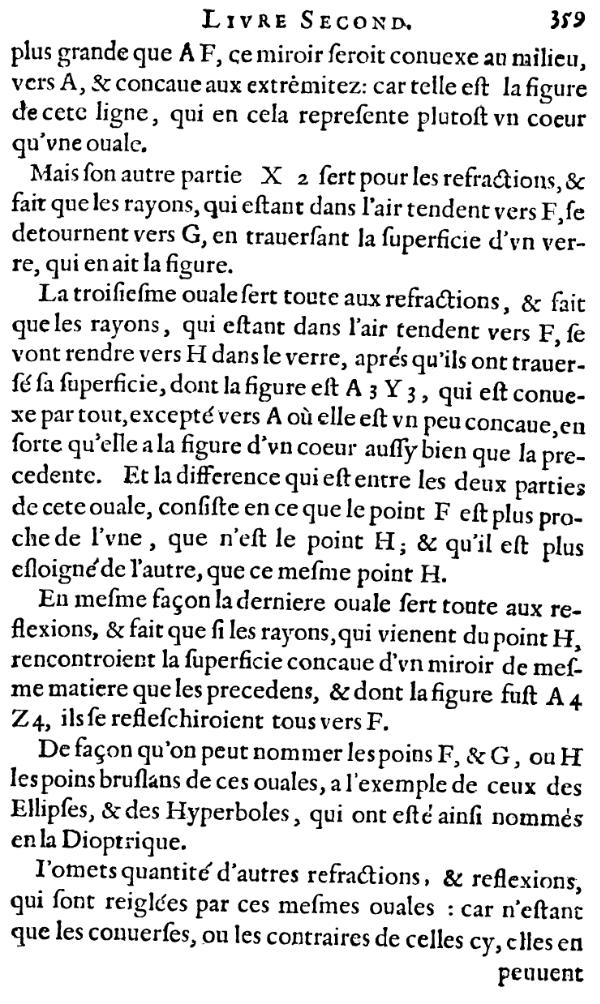 la geometrie de descartes - ed. 1637 - page 359