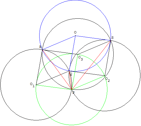 geometrie du cercle - visualisation d'un cube en perspective - copyright Patrice Debart 2003