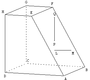 geometrie dans l'espace - vertical ou horizontal - copyright Patrice Debart 2004