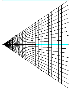 geometrie dans l'espace - paraboloide hyperbolique - copyright Patrice Debart 2003